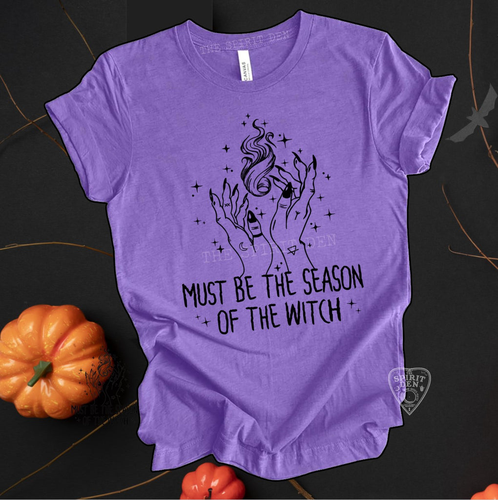 There's A Little Witch In All Of Us Purple Unisex T-shirt