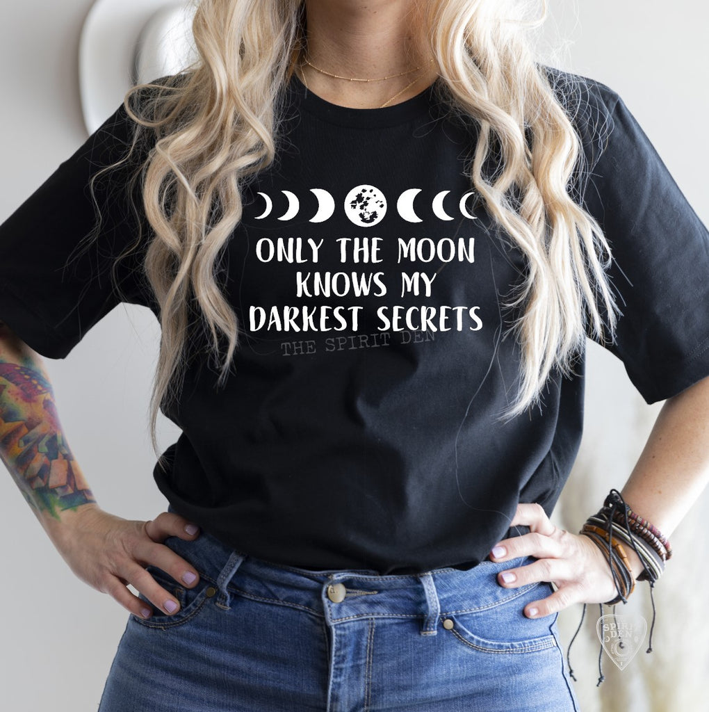 Only The Moon Knows My Darkest Secrets T-Shirt