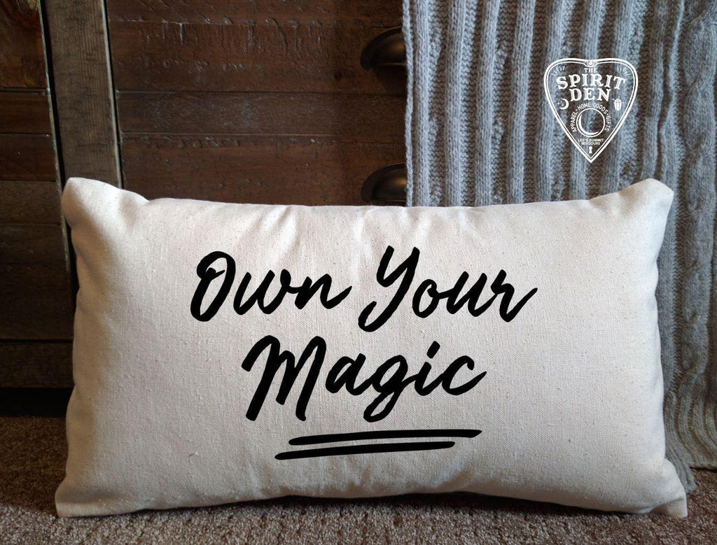 Own Your Magic Lumbar Pillow - The Spirit Den
