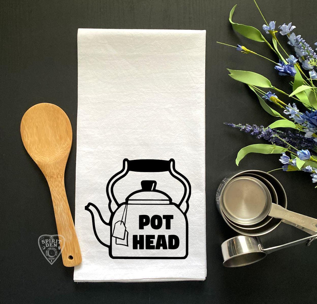 Pot Head Flour Sack Towel - The Spirit Den