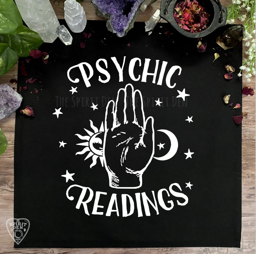 Psychic Readings Hand Altar Cloth