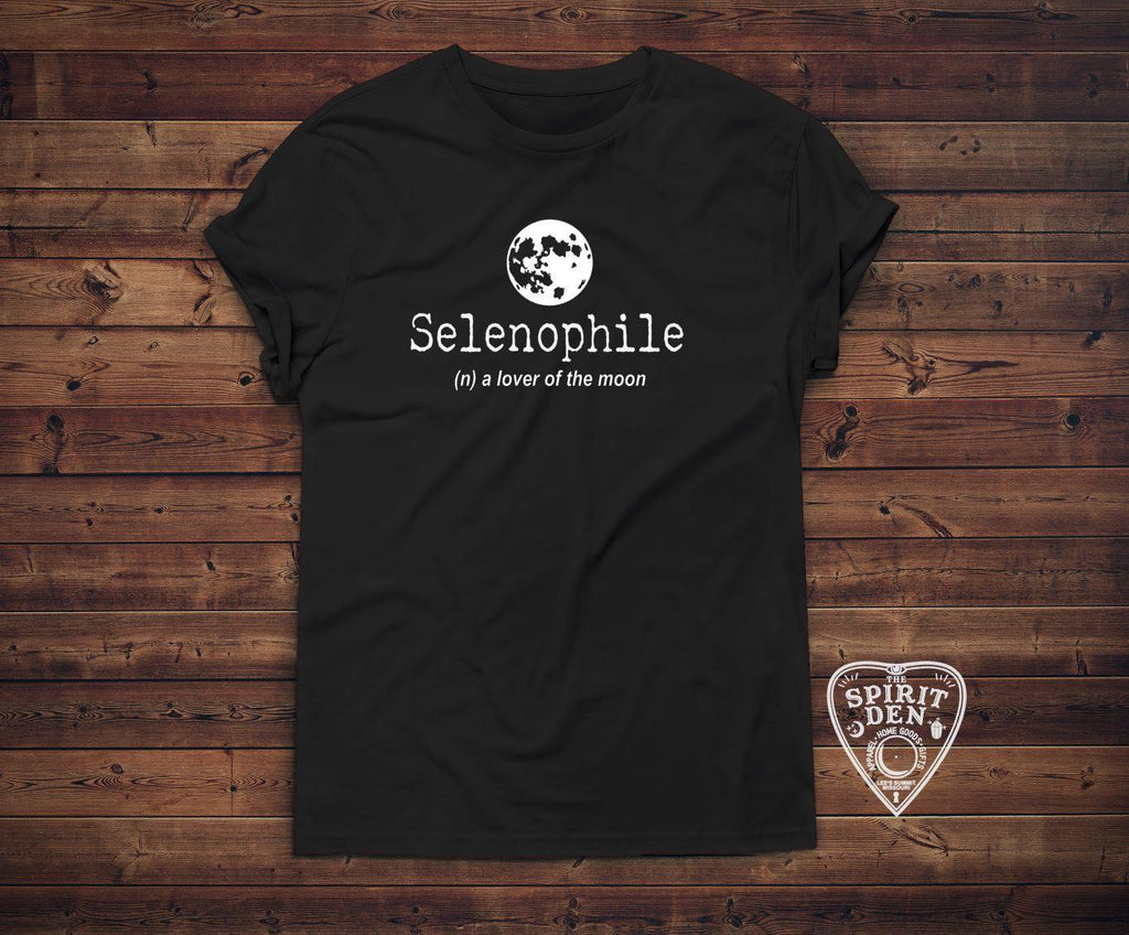 Selenophile Lover of the Moon T-Shirt - The Spirit Den
