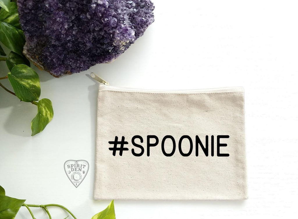 Spoonie Canvas Zipper Bag - The Spirit Den