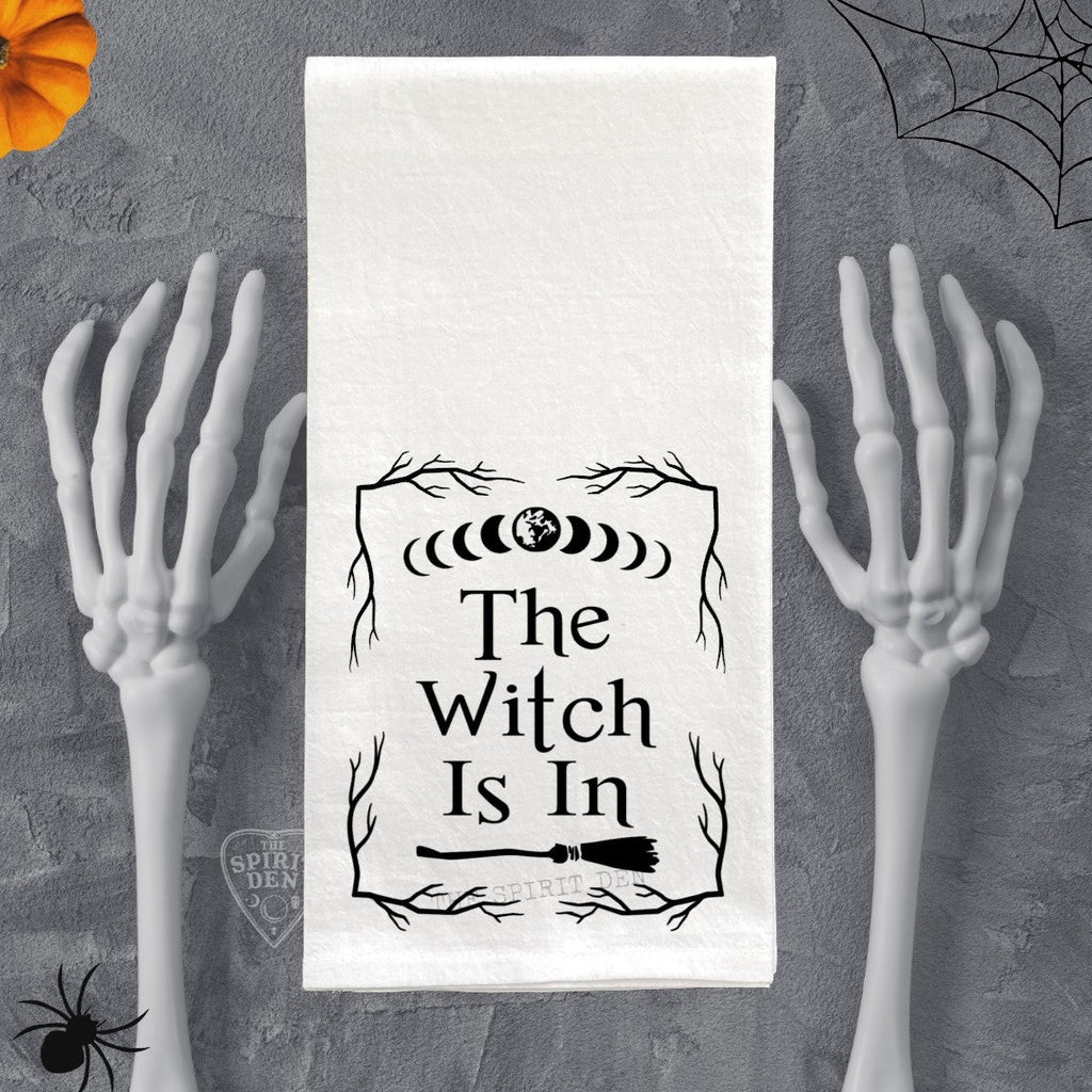 The Witch Is In Flour Sack Towel